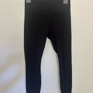 lululemon athletica Black Wonder Under Leggings